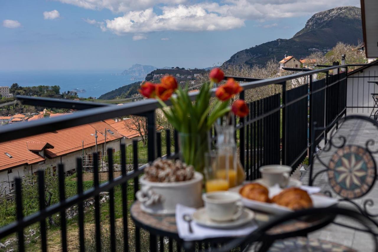 Agriturismo Punta San Lazzaro Agerola Kültér fotó