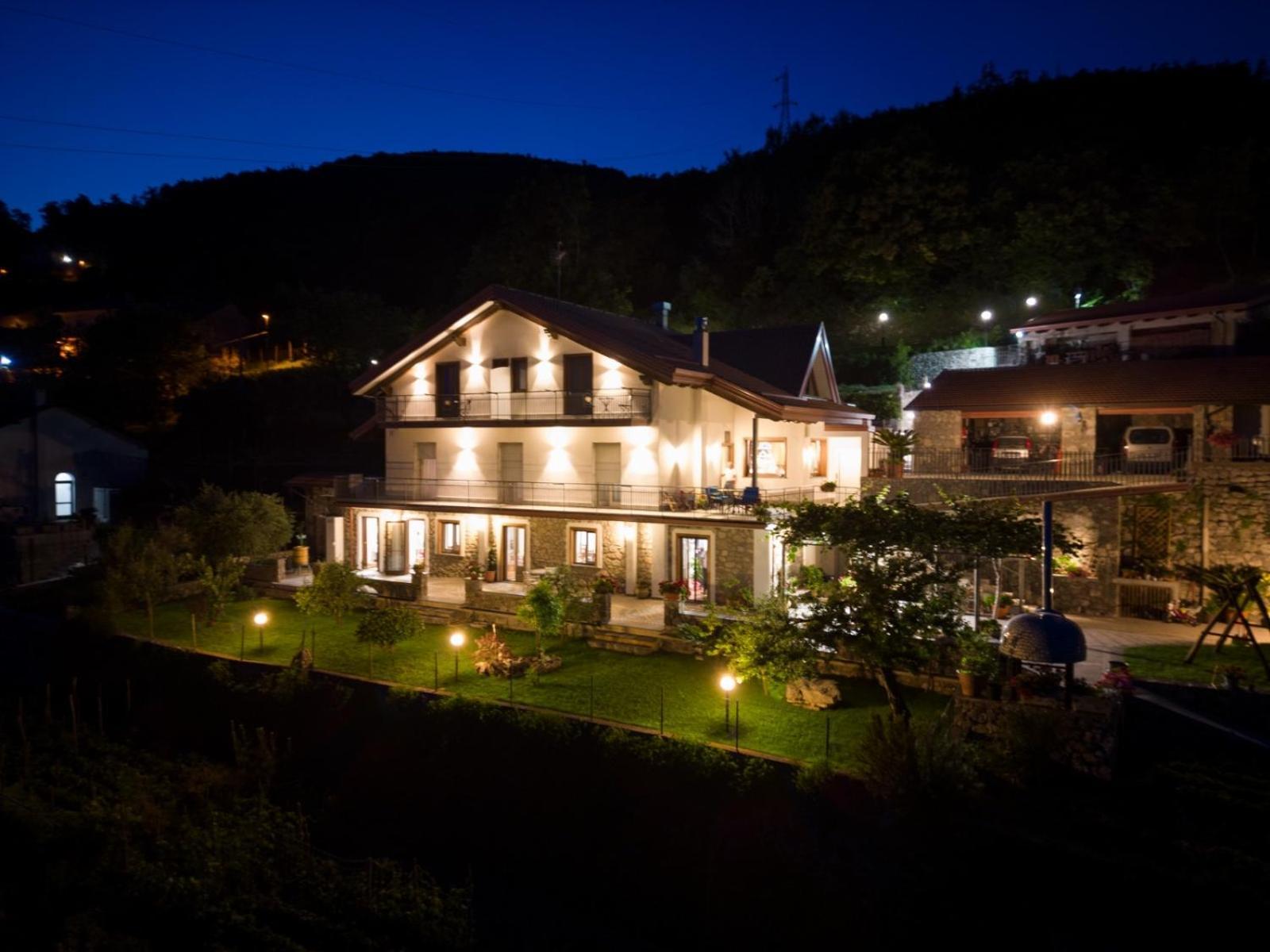 Agriturismo Punta San Lazzaro Agerola Kültér fotó